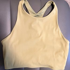 Midi cropped sports bra. GUC